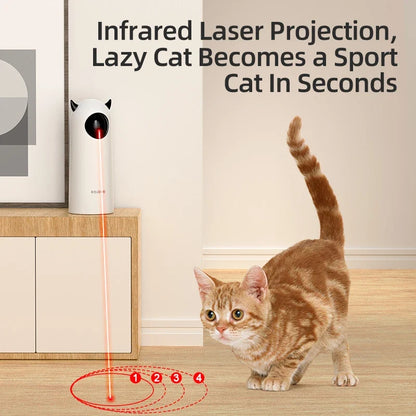 Automatic Laser Pointer Cat Toy – Interactive Smart Play for Cats