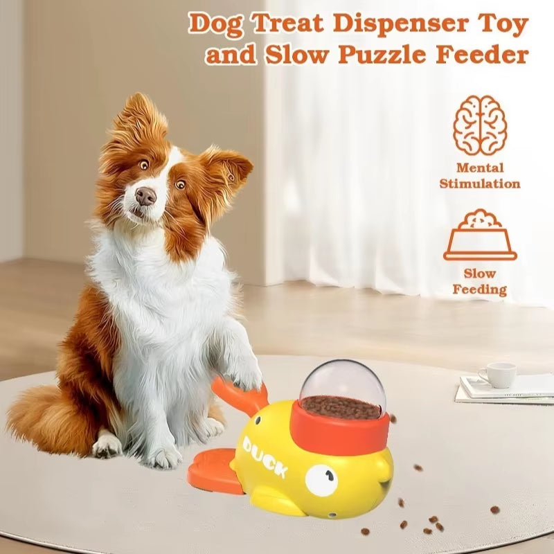 Wobble Treat Dispenser Toy – Interactive Slow Feeder for Dogs & Cats
