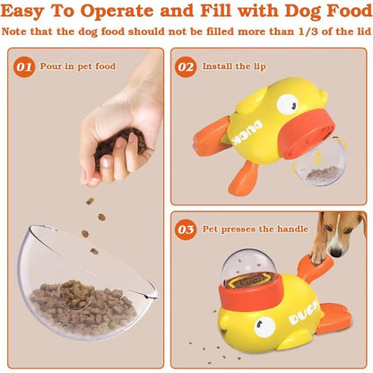 Wobble Treat Dispenser Toy – Interactive Slow Feeder for Dogs & Cats