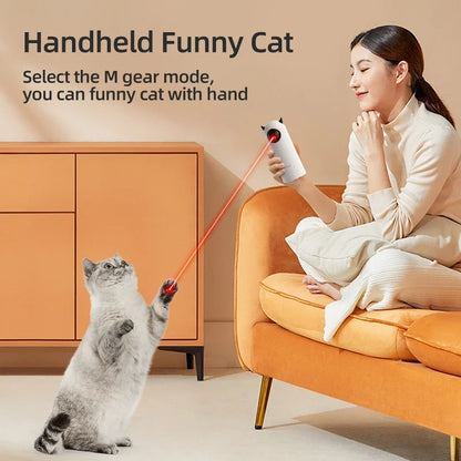 Automatic Laser Pointer Cat Toy – Interactive Smart Play for Cats