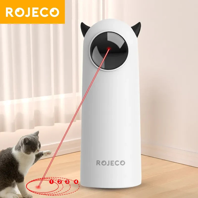 Automatic Laser Pointer Cat Toy – Interactive Smart Play for Cats